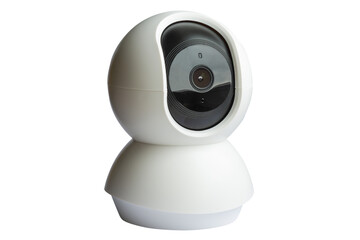 Wifi security home ip camera in PNG isolated on transparent background
