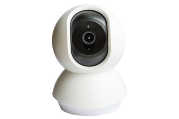 Wifi security home ip camera in PNG isolated on transparent background