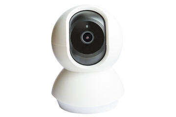 Wifi security home ip camera in PNG isolated on transparent background