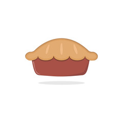Pie Icon Vector Design.