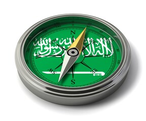 サウジアラビアの方位磁針