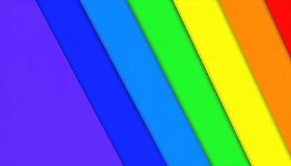 Obraz premium Vibrant diagonal rainbow spectrum, a colorful and dynamic pattern background