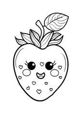 coloring book with cartoon character