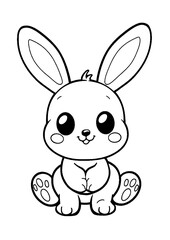 coloring book with cartoon character