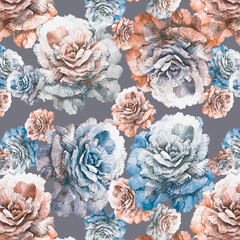 flower all over digital design