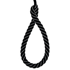 vector illustration of a rope