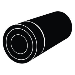 oil barrel isolated on white background