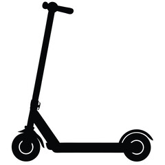 scooter isolated on white background