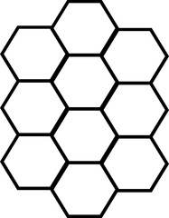 Honeycomb Background Vector