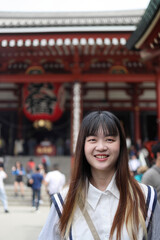 East Asian woman
