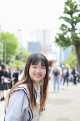East Asian woman