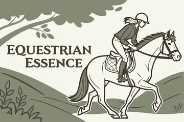 Equestrian Essence in Vector Form
