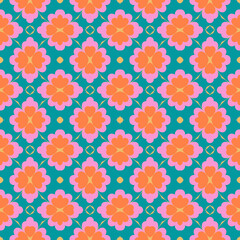 Nature's Geometry Vibrant Earth Palette