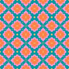 Nature's Geometry Vibrant Earth Palette