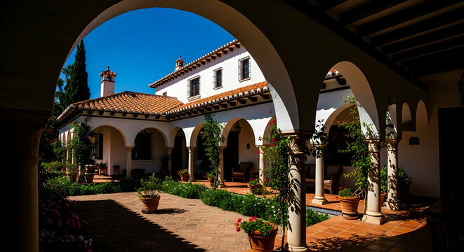 Spanish Courtyard Images – Browse 22,088 Stock Photos, Vectors ...