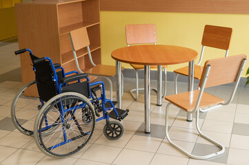Wheelchair Accessible Seating in an Educational Space. 