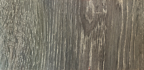 Close up of black and white solid wood texture with open pore veins. Black and dark grey color....