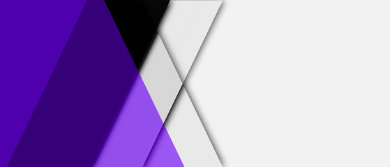 geometric web business banner template design