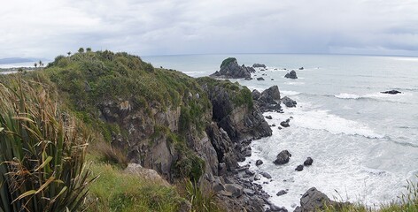 Cape Foulwind, northwest coast, South Island, New Zealand