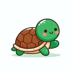 cute turtle image vector