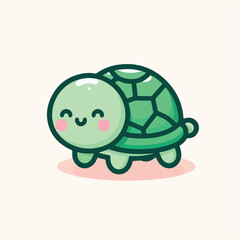 cute turtle image vector