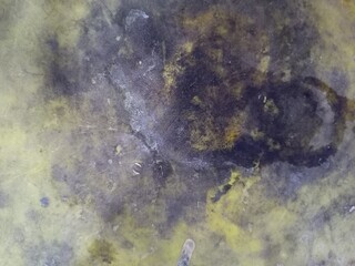 Abstract Stains on Grungy Textured Surface
