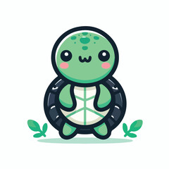 cute turtle image vector