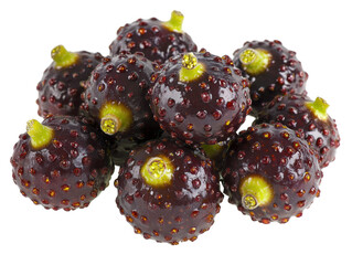 Isolated Pile of Red Berries