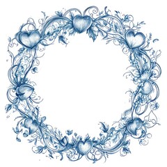 Pattern drawing circle sketch.