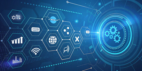 abstract technology background