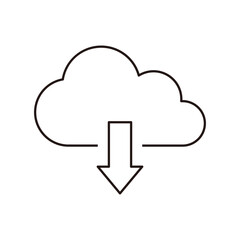 ダウンロード、アップロードのアイコン_13