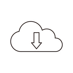 ダウンロード、アップロードのアイコン_15