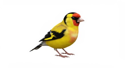 Vibrant Goldfinch: A Stunning Portrait
