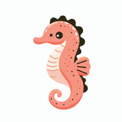 cute hippo vector image