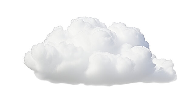 Abstract fluffy cloud solated on transparent background.
 - Powered by Adobe