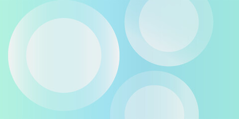 Simple art  modern nice minimalist banner background. Green and blue gradations background