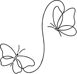 butterfly vector illustration