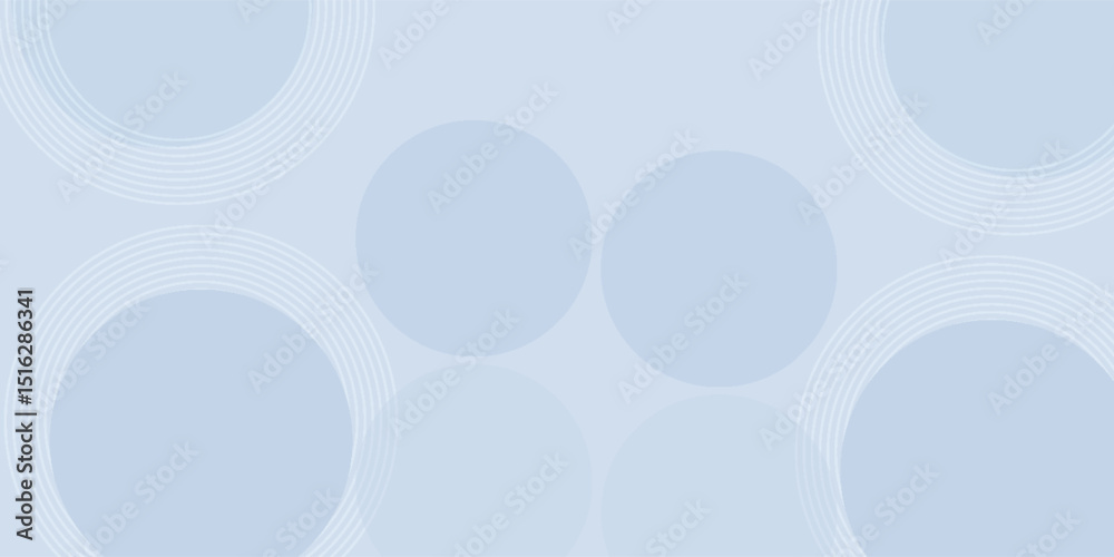 Poster abstract blue modern background with circle elements gradient. digital technology concept..