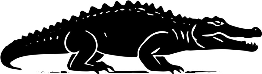 crocodile vector illustration