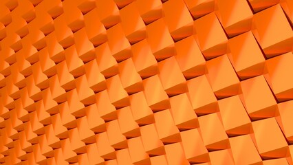 orange brick wall background