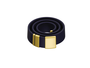 belt icon 3d illustration render
