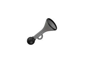 klaxon icon 3d illustration render