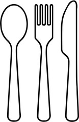 set of kitchen utensils