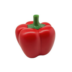Isolated Red Bell Pepper Toy