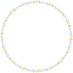 coquette cute Flower Frame