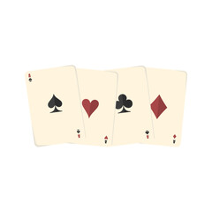 Casino Poker Decorative Illustration