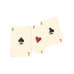 Casino Poker Decorative Illustration