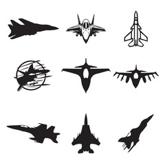 fighter jet vector