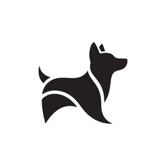 vector of a cat icon silhouette 