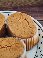 달콤한 카스테라 케이크, 음식, 식사